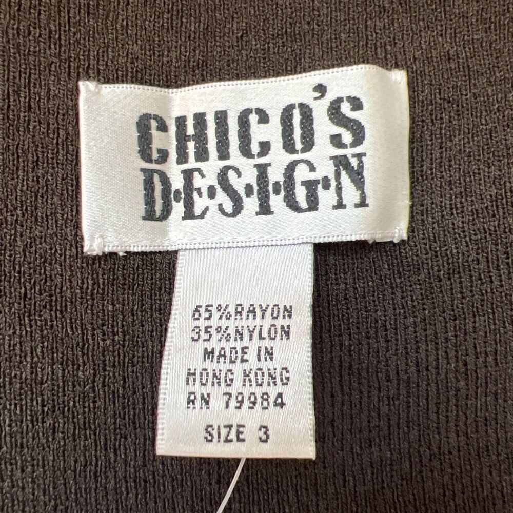 Chicos NWT Knit Tank Tops Lot of 3 Womens 3 / XL Layering Career Minimalist - Picture 3 of 11